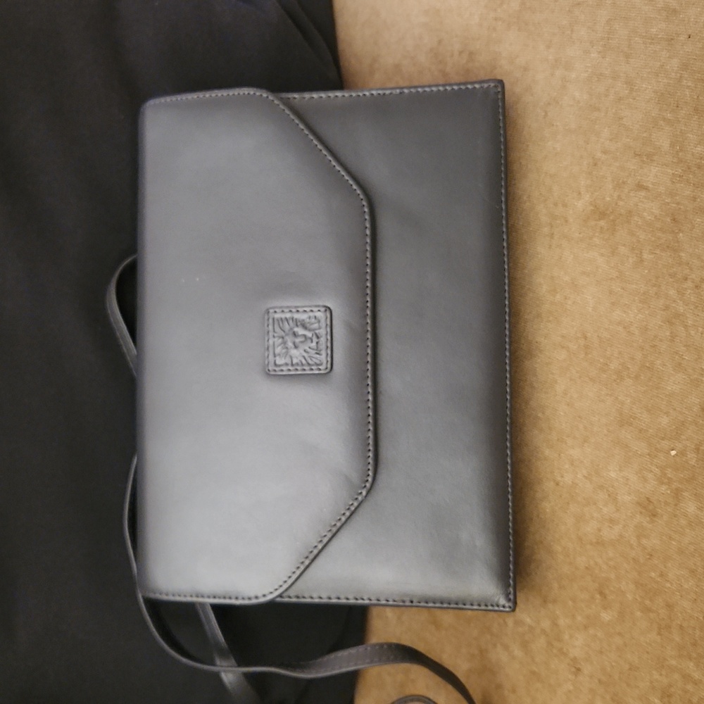VINTAGE Leather ANNE KLEIN purse
